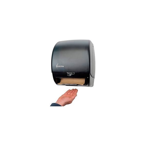 Palmer Fixture Palmer Fixture Automatic Adjustable Touchless Paper Towel Roll Dispenser, Black TD024502 - main